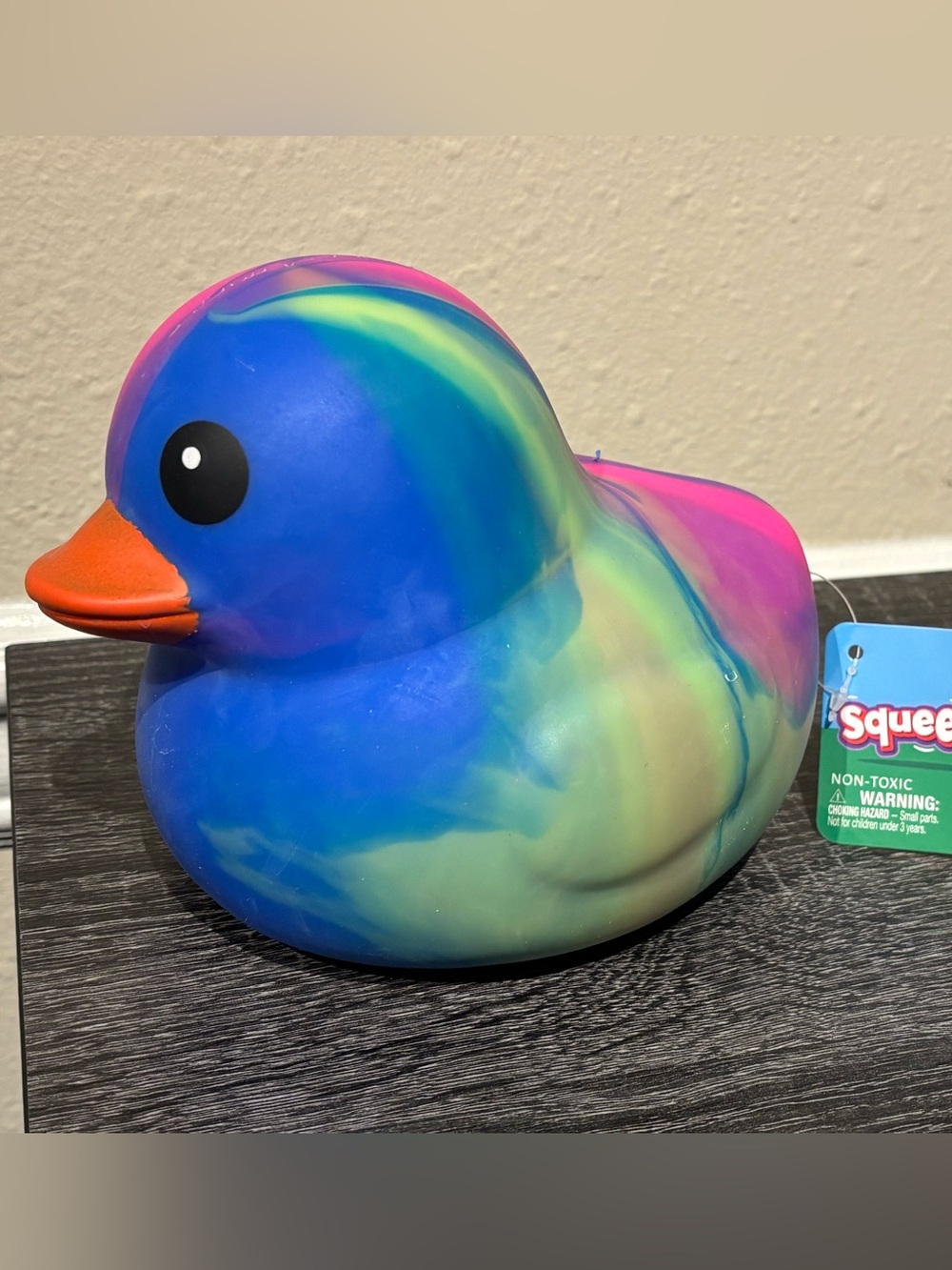 Sunny Days Tied Dye Jumbo Squishy Duck
